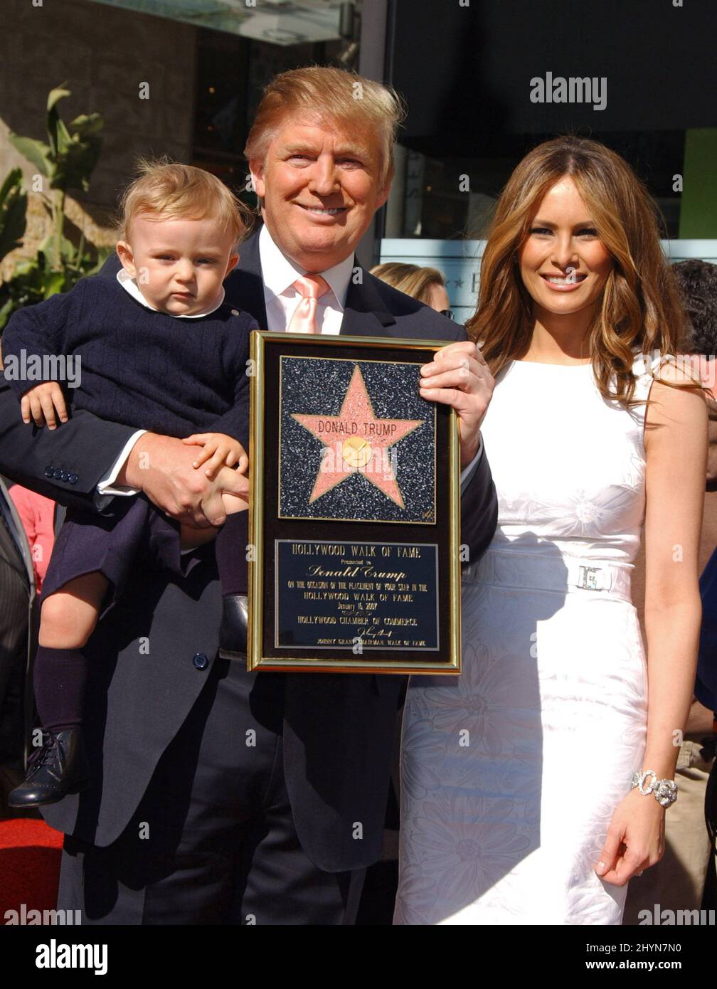 Donald trump melania knauss hi-res stock photography and images - Alamy