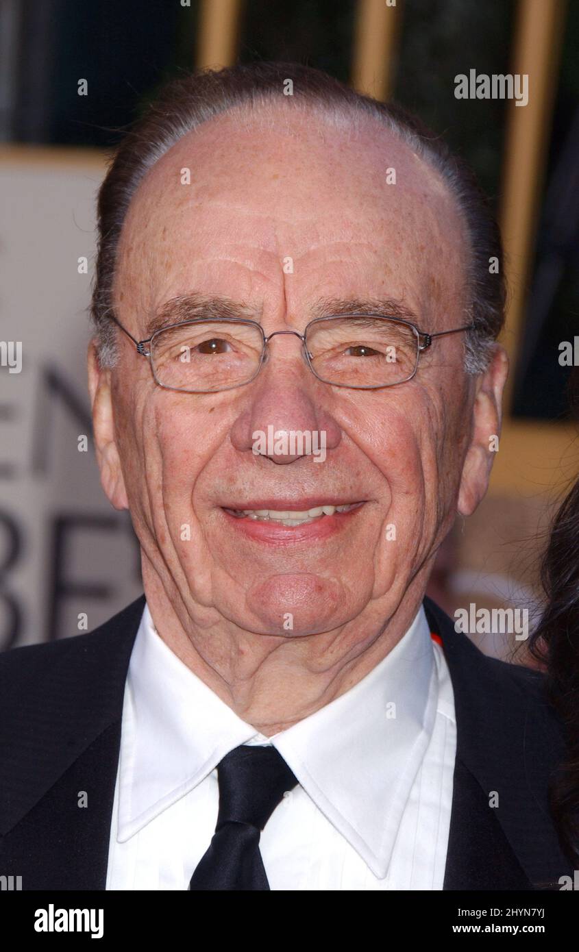 Rupert Murdoch attends the 64th Annual Golden Globe Awards in Beverly