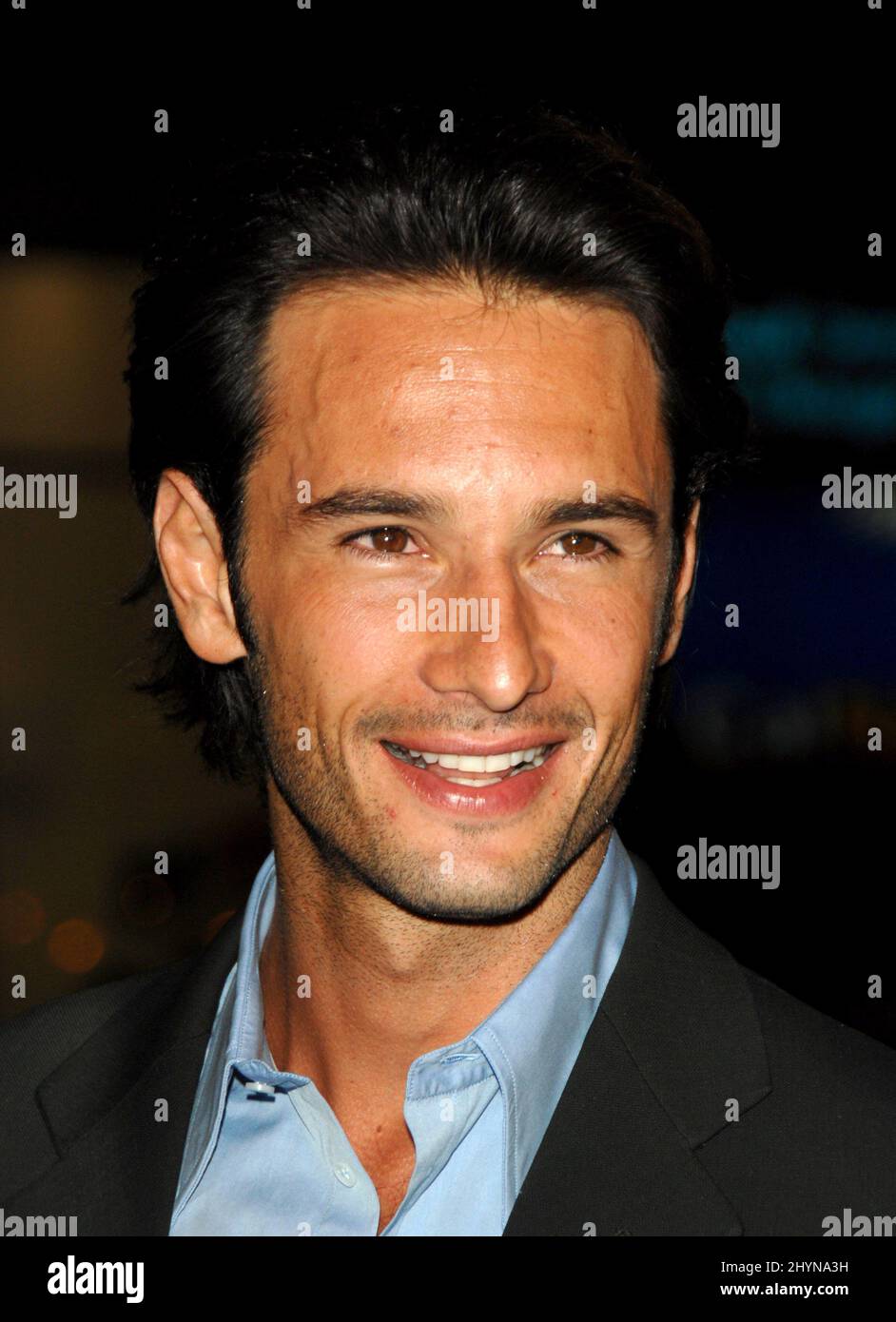 Rodrigo Santoro attends the '300' US Premiere in Los Angeles. Picture UK Press Stock Photo Alamy