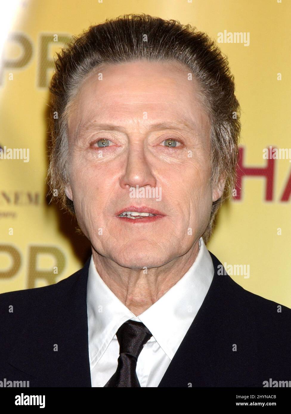 Christopher Walken attends the 'Hairspray' ShoWest Photocall in Las Vegas. Picture: UK Press Stock Photo