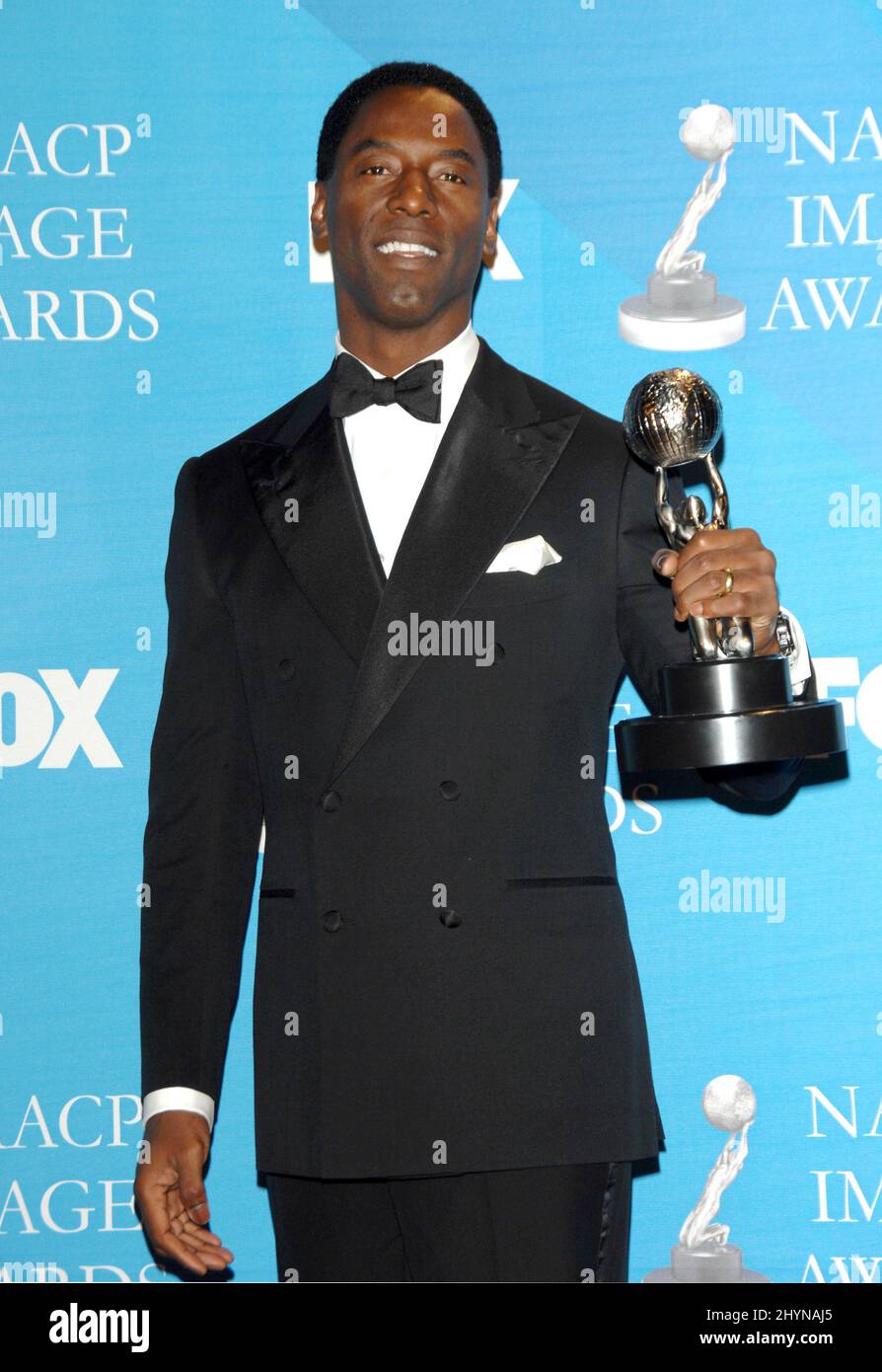Isaiah Washington attends The 38th Annual NAACP Awards in Los Angeles