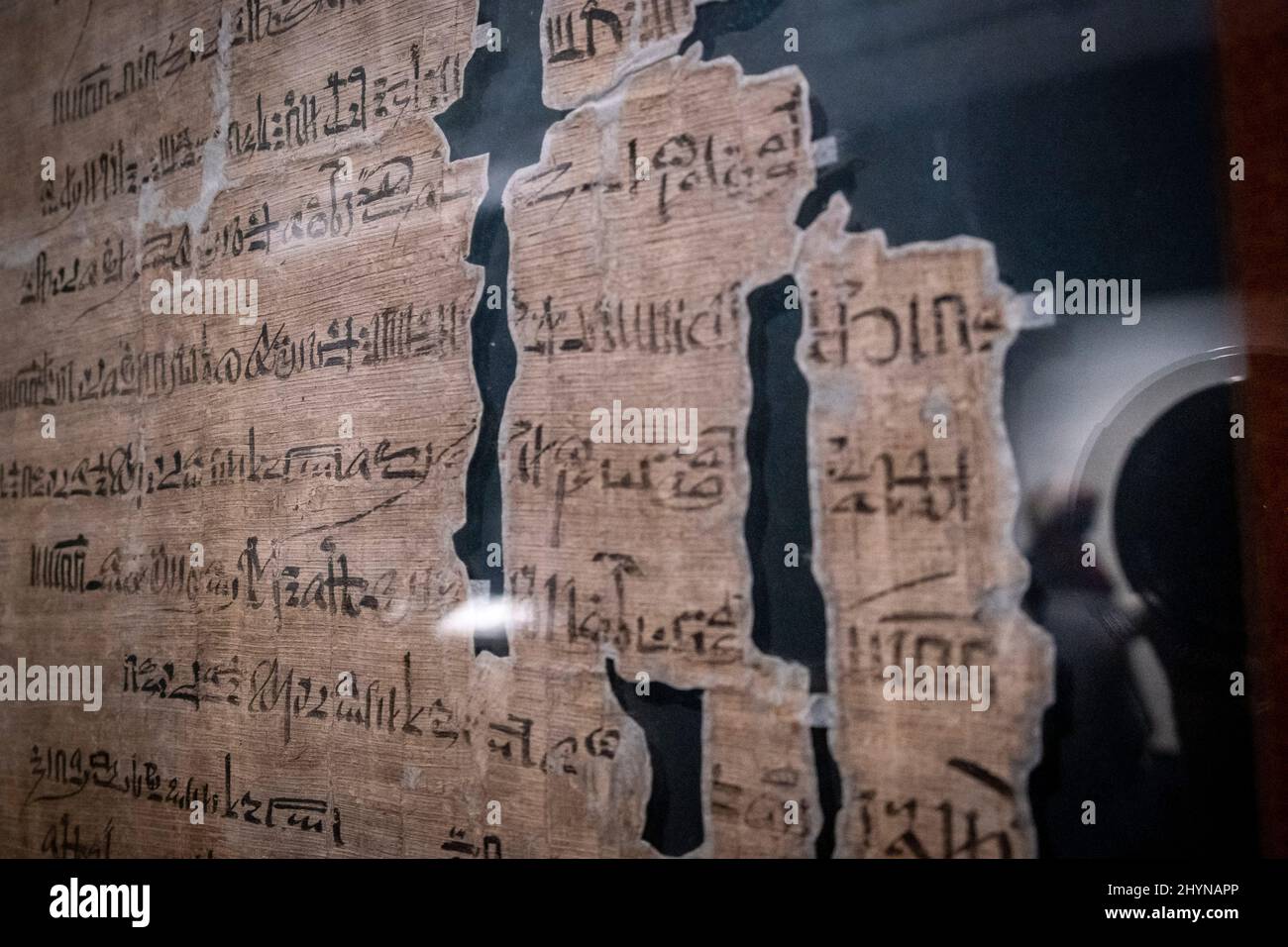 Abbott Papyrus, late 9th dynasty, 1100 BC, Thebes, Egypt, collection of ...