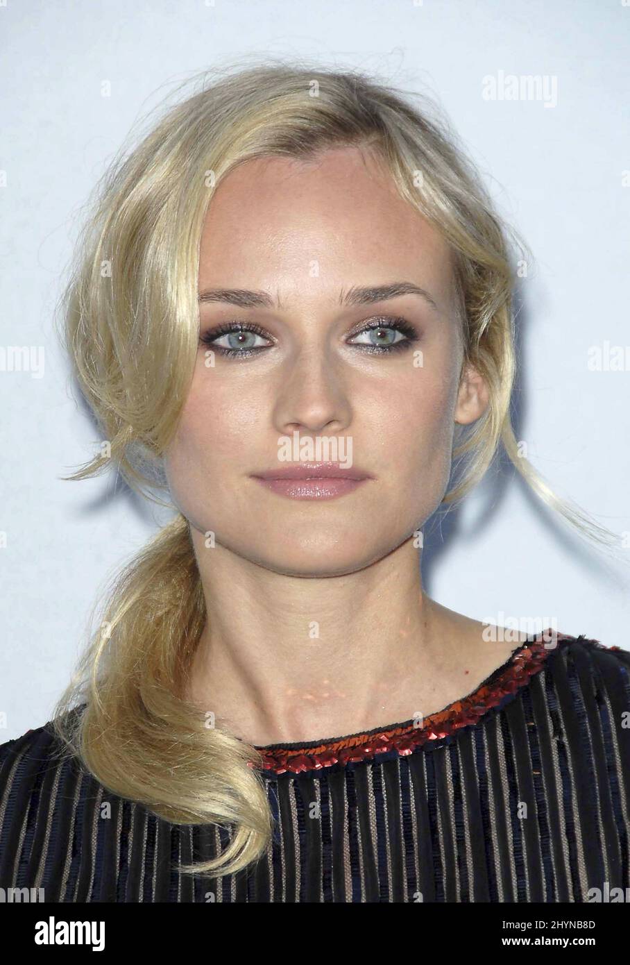 Diane Kruger attends The 2007/2008 Chanel Cruise Show Presented by Karl Lagerfeld held at Hanger 8 in Santa Monica. Picture: UK Press Stock Photo