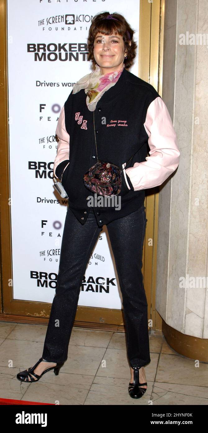 Sean Young attends the 'Brokeback Mountain' US Film Premiere in Los Angeles. Picture: UK Press Stock Photo