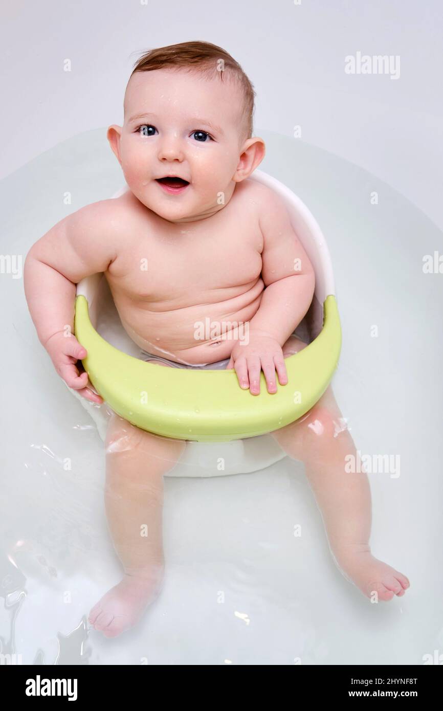 6 month old baby laugh hires stock photography and images Alamy
