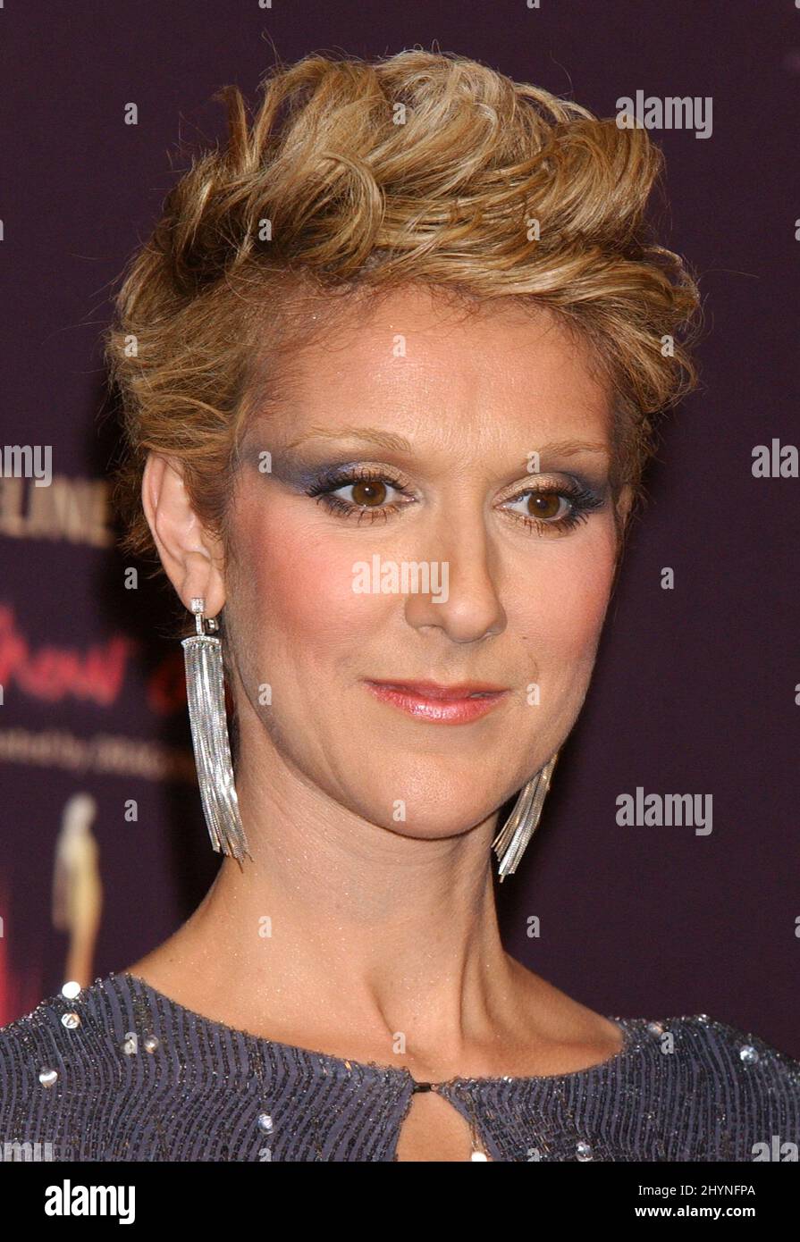 CELINE DION'S 'A NEW DAY' CONCERT OPENING AT THE COLISEUM IN LAS VEGAS PICTURE: UK PRESS Stock Photo