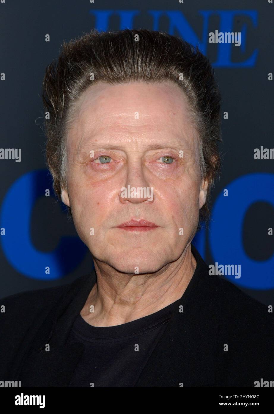 Christopher Walken attends the 'Click' Los Angeles Premiere. Picture: UK Press Stock Photo