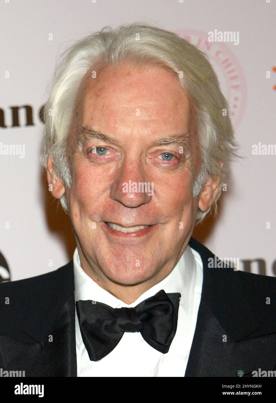 Donald Sutherland attends the Commander-In-Chief Inaugural Ball & Premiere Screening in Beverly Hills. Picture: UK Press Stock Photo