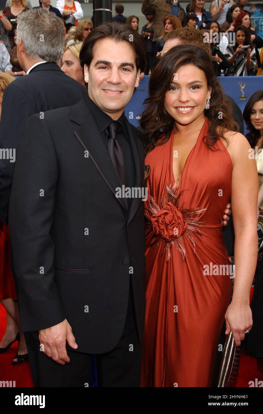 Rachael Ray & husband John Cusimano attend the 33rd Annual Daytime Emmy Awards at the Kodak Theatre. Picture: UK Press Stock Photo