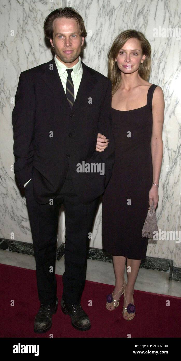 Calista Flockhart & James LeGros attend 'A Family Celebration 2001' in Beverly Hills. Picture: UK Press Stock Photo