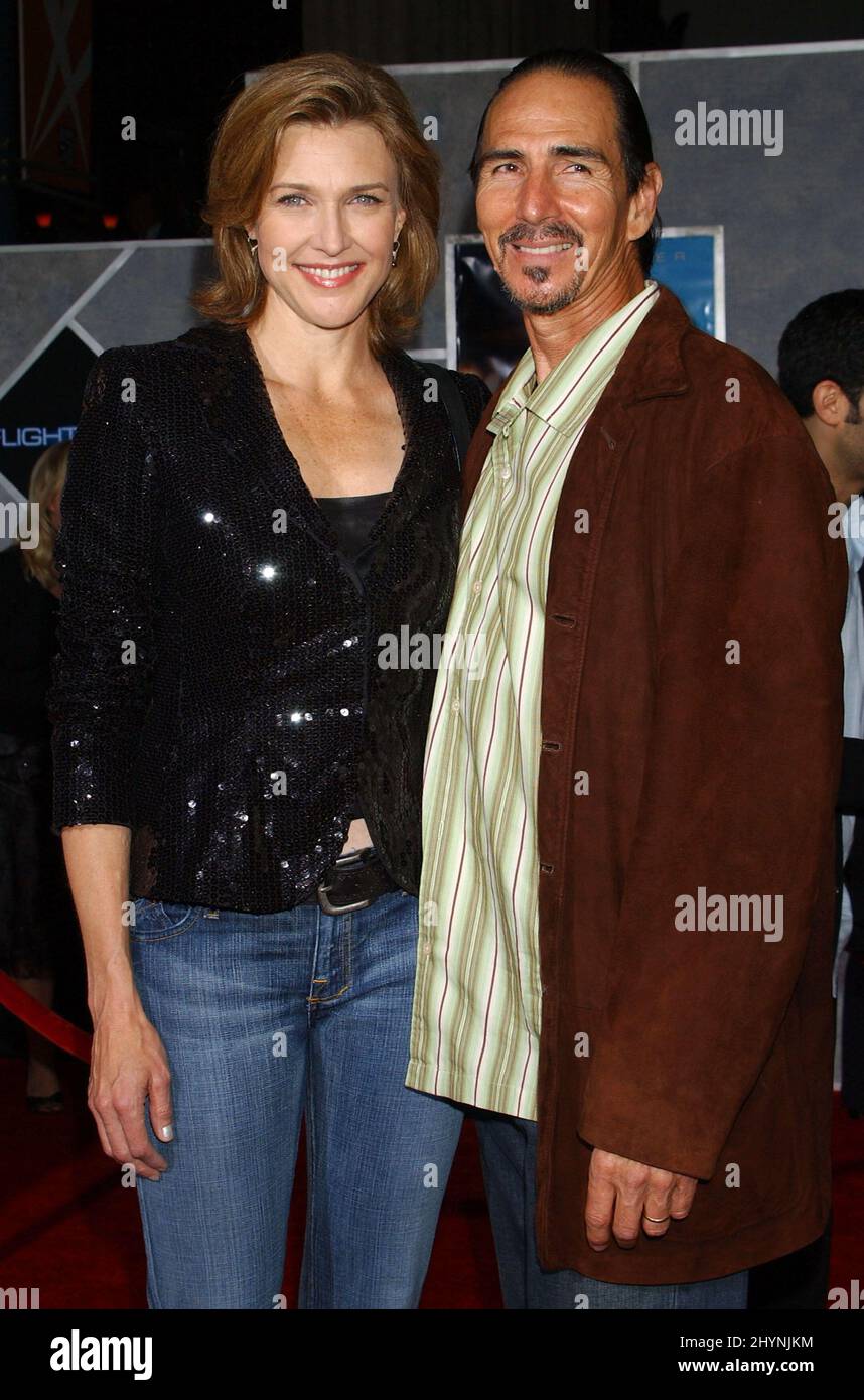 Brenda Strong & husband Tom Henri attend the Flightplan Los Angeles  Premiere. Picture: UK Press Stock Photo - Alamy