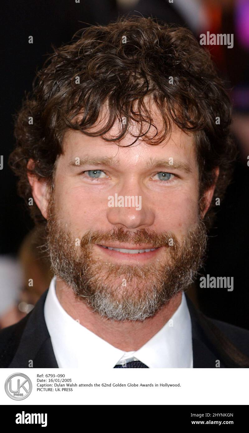 Dylan Walsh attends the 62nd Golden Globe Awards in Hollywood. Picture