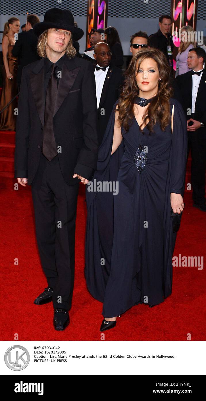 lisa marie presley golden globes dress Lisa Marie Presley made final public outing at 80th Golden Globes,  applauding Austin Butler for 'Elvis' award