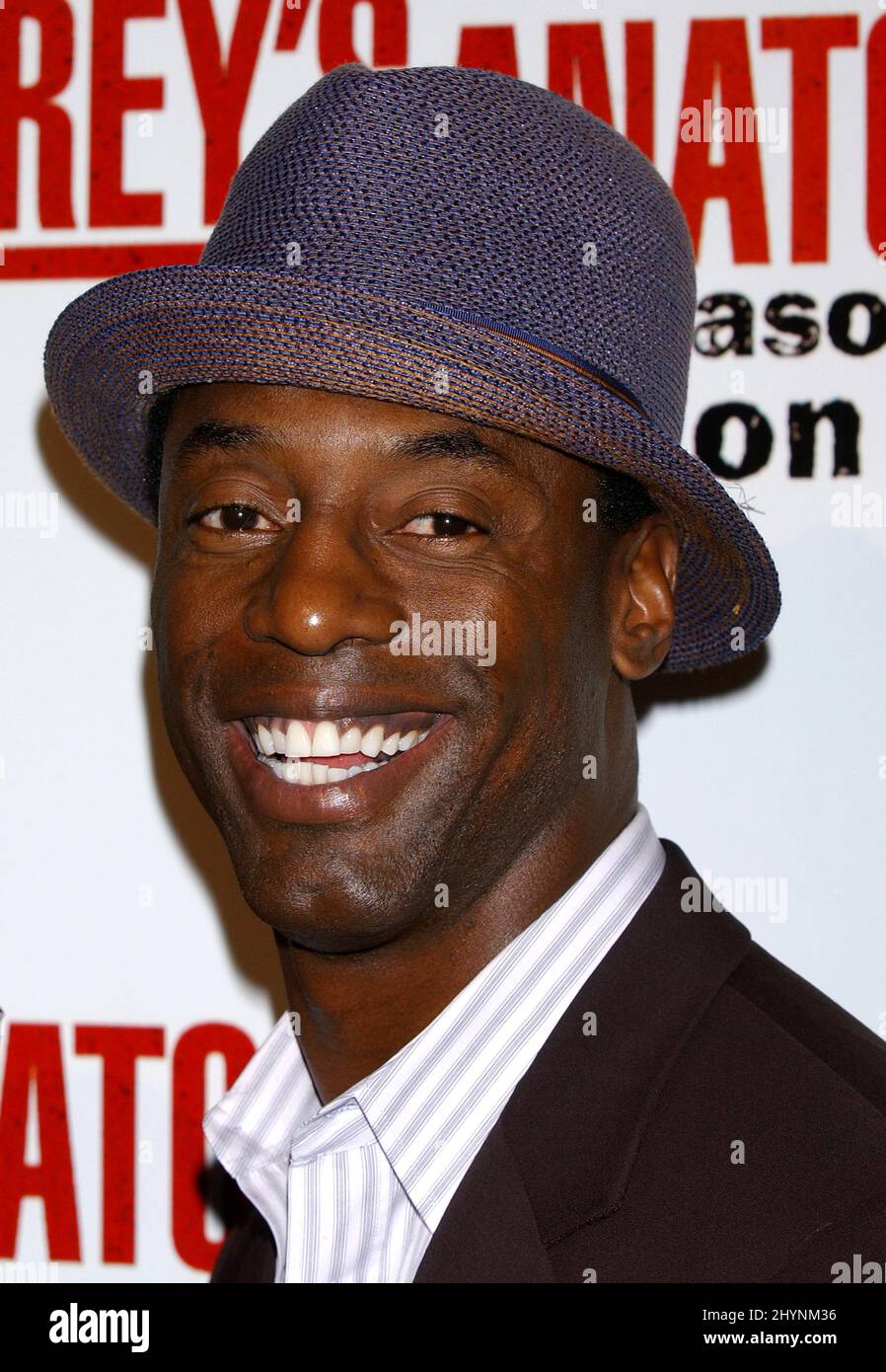 Isaiah Washington attends the Grey's Anatomy DVD Launch Party in Hollywood. Picture: UK Press Stock Photo