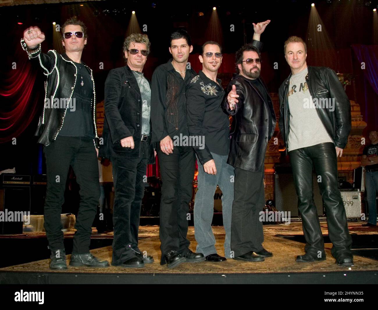 Inxs new lead singer jd fortune picture hires stock photography and