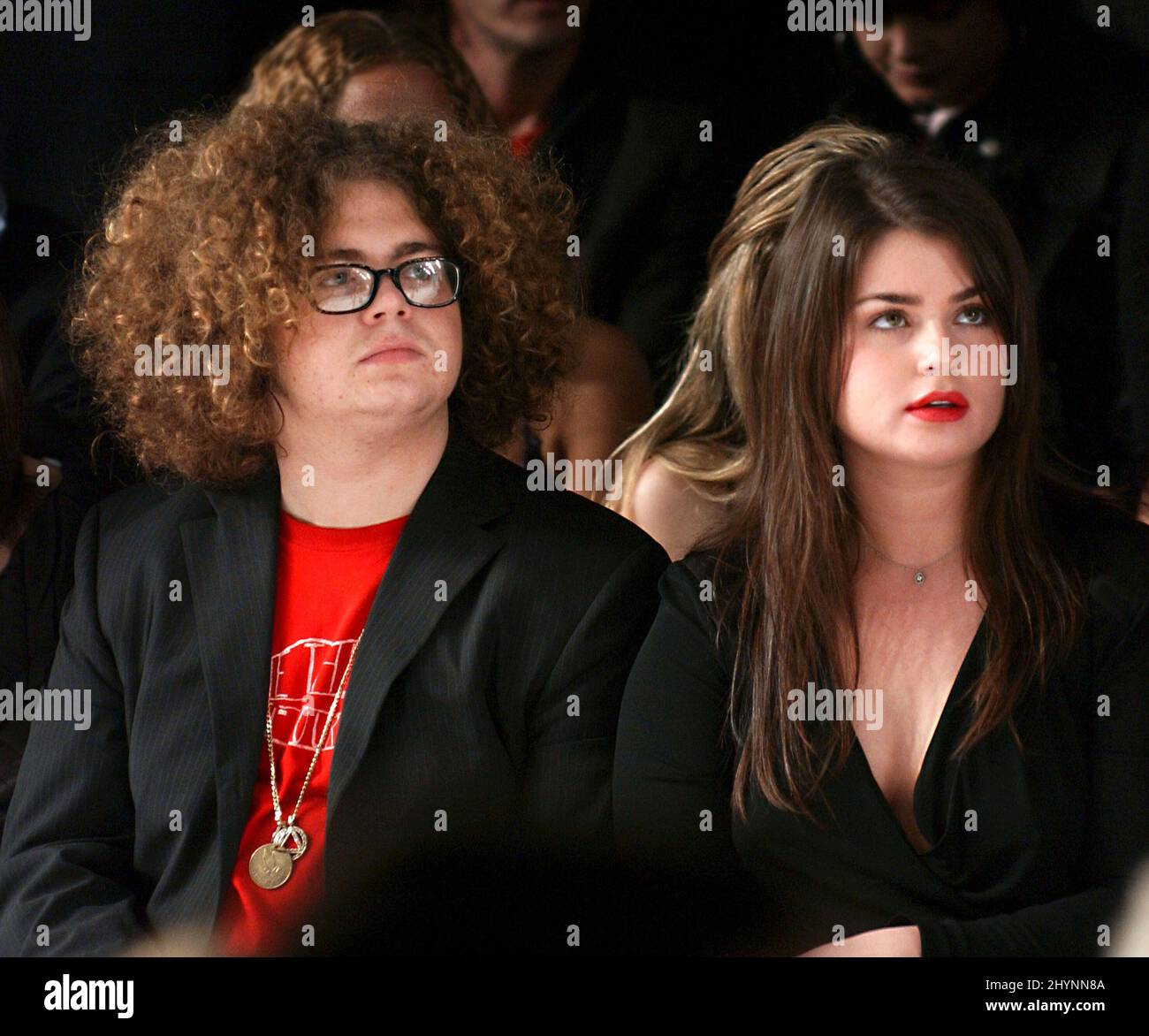 JACK & AIMEE OSBOURNE ATTEND A JENNI KAYNE FASHION SHOW IN LOS ANGELES