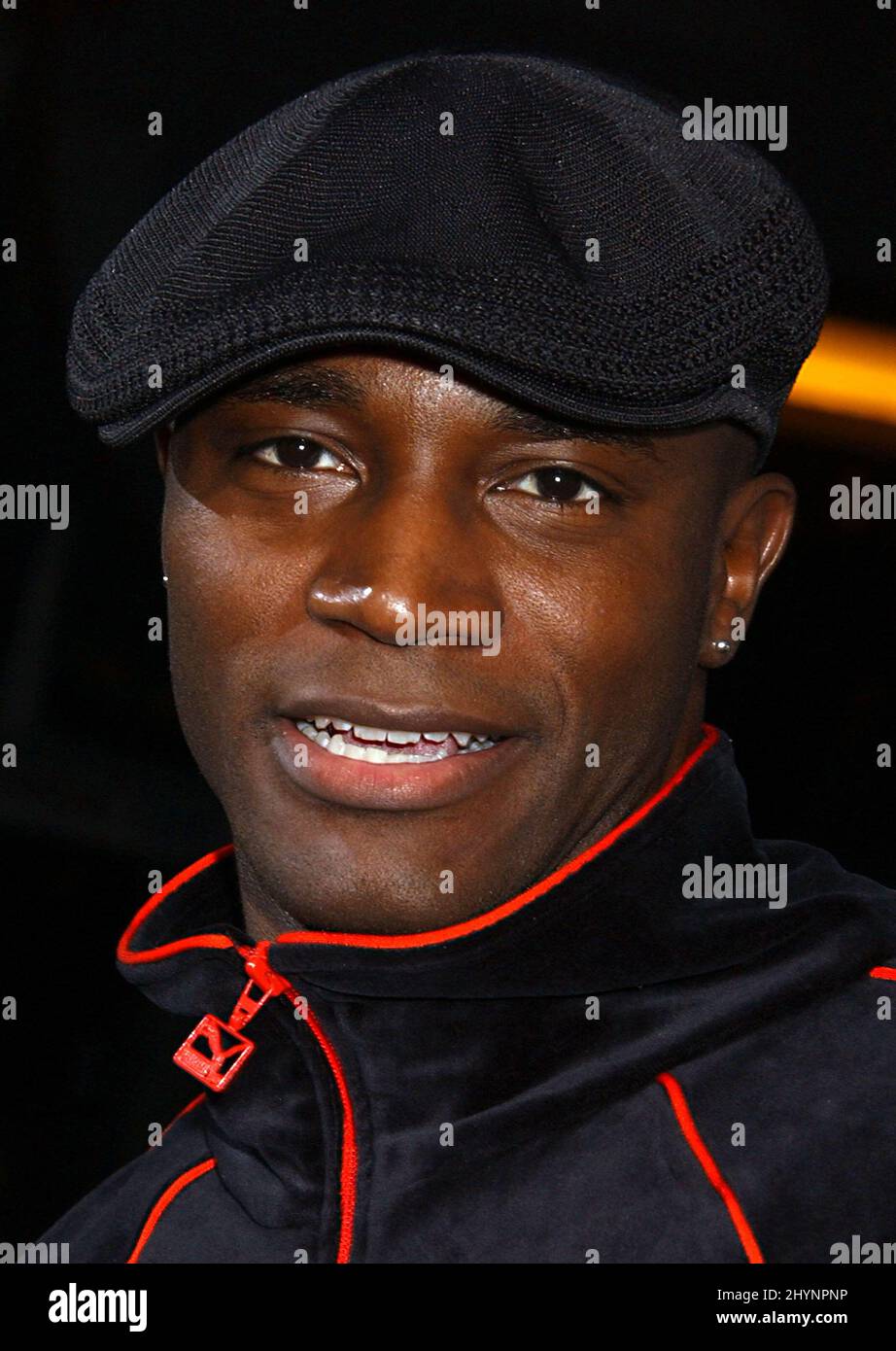 TAYE DIGGS ATTENDS THE MALIBU'S MOST WANTED FILM PREMIERE IN HOLLYWOOD PICTURE: UK PRESS Stock Photo