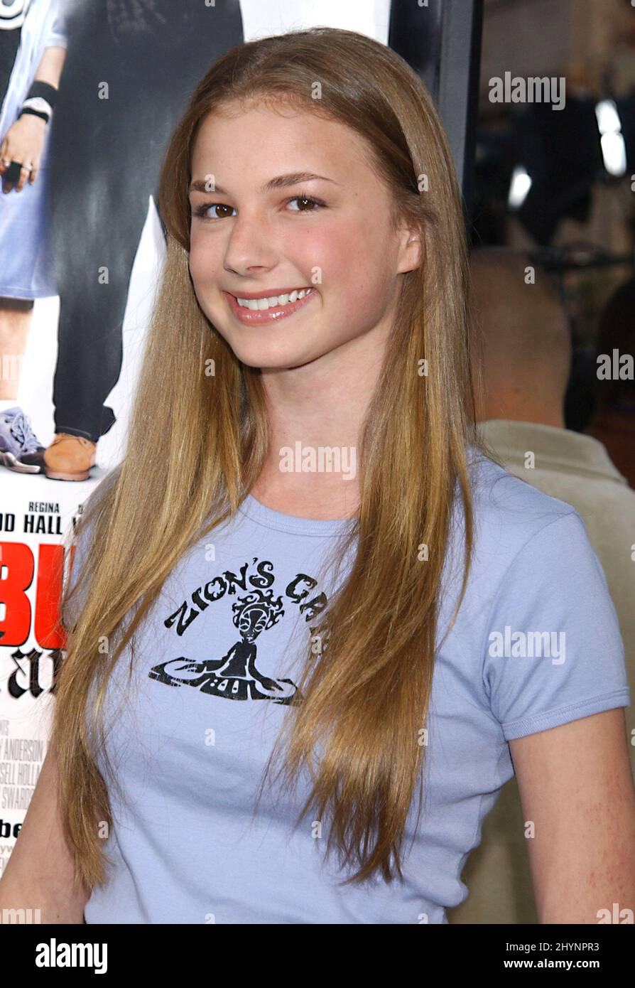 EMILY VAN CAMP ATTENDS THE MALIBU'S MOST WANTED FILM PREMIERE IN HOLLYWOOD PICTURE: UK PRESS Stock Photo