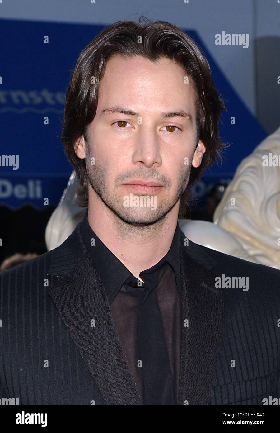 KEANU REEVES ATTENDS THE 'MATRIX RELOADED' PREMIERE AT THE MANN VILLAGE THEATRE, WESTWOOD, CALIFORNIA. PICTURE: UK PRESS Stock Photo