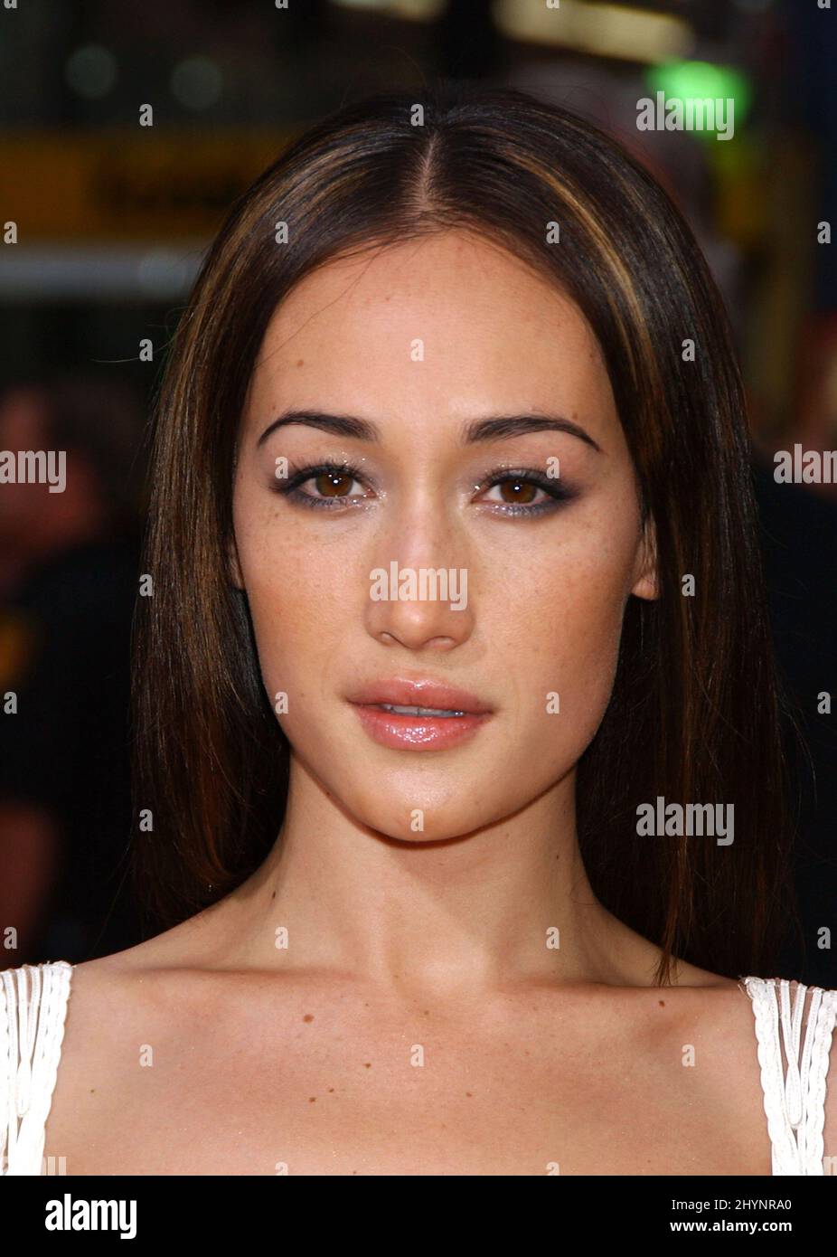 Maggie Q attends the 'Mission Impossible 3' Premiere at Grauman's