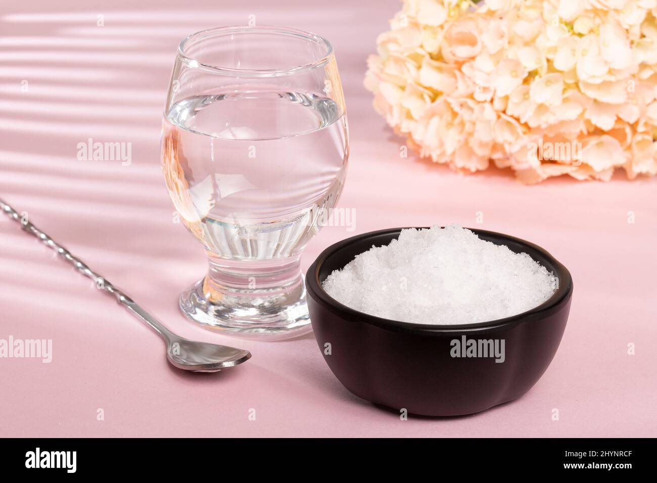 Magnesium Chloride Ionic Mineral Compound Necessary For Health Stock