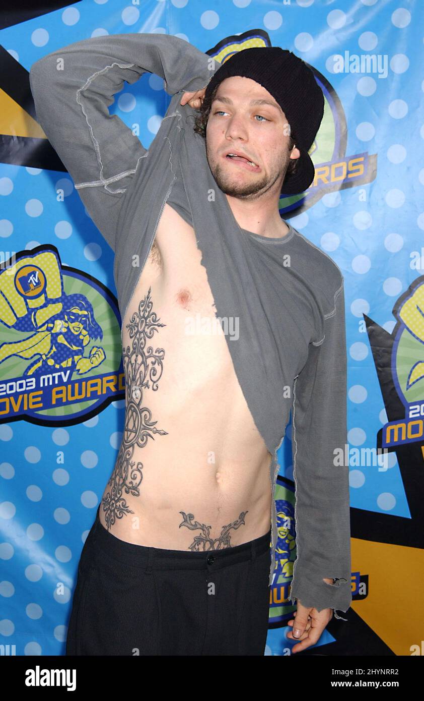 Bam margera attends 2003 mtv movie awards los angeles picture hires