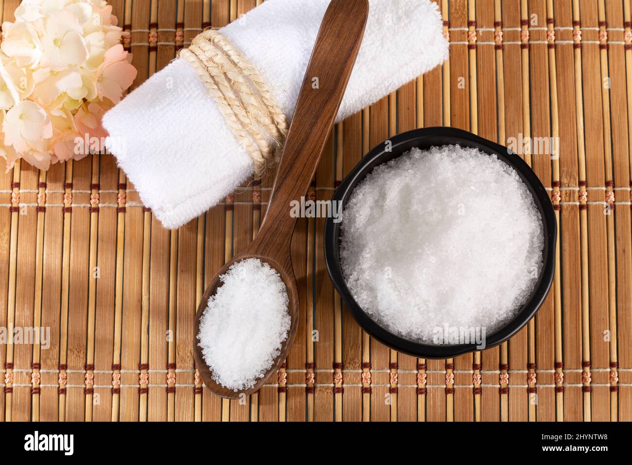 Magnesium Chloride Ionic Mineral Compound Necessary For Health Stock