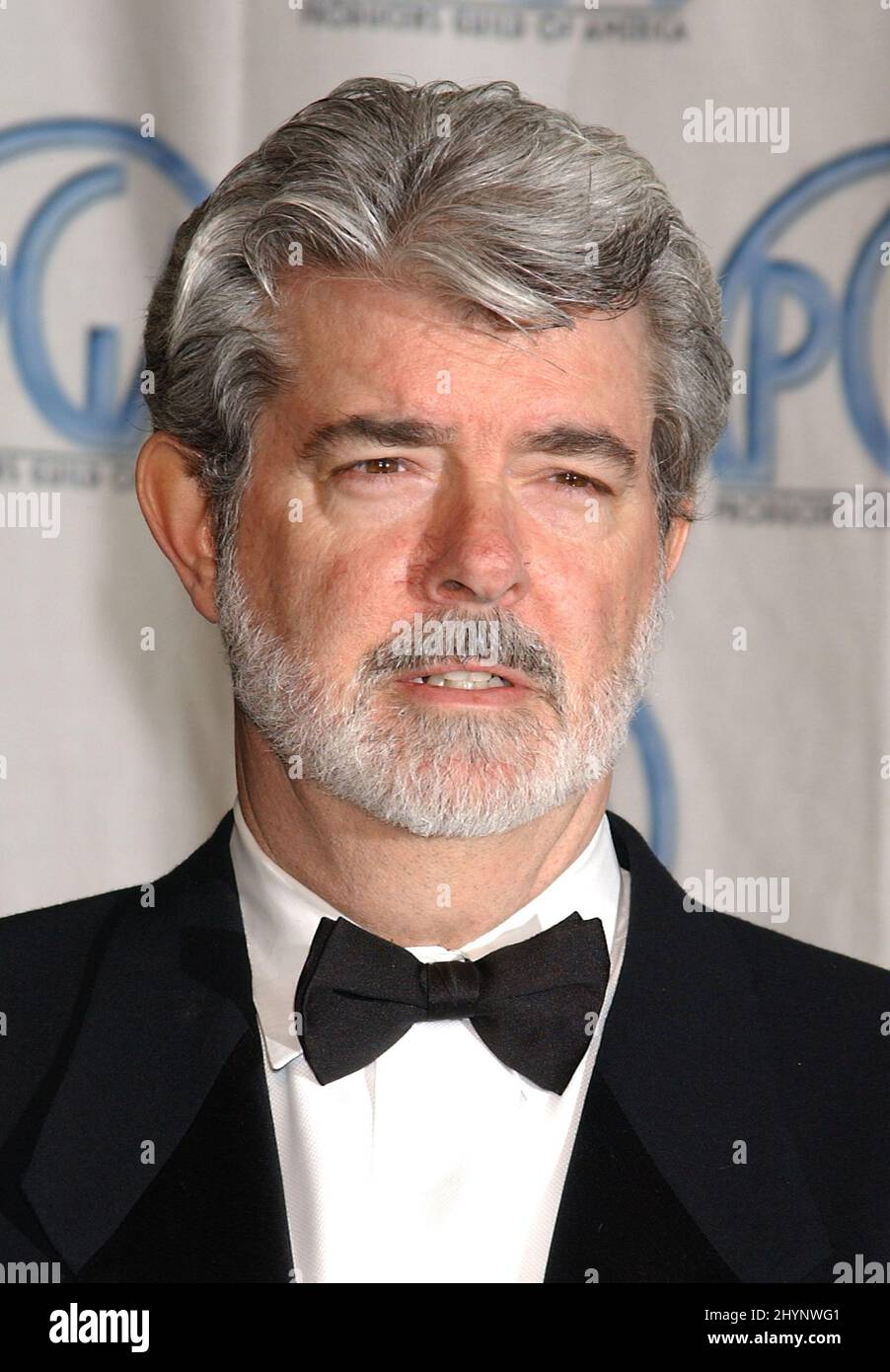 GEORGE LUCAS ATTENDS THE PRODUCER'S GUILD AWARDS 2003 HELD AT THE CENTURY PLAZA HOTEL, CALIFORNIA. PICTURE: UK PRESS Stock Photo