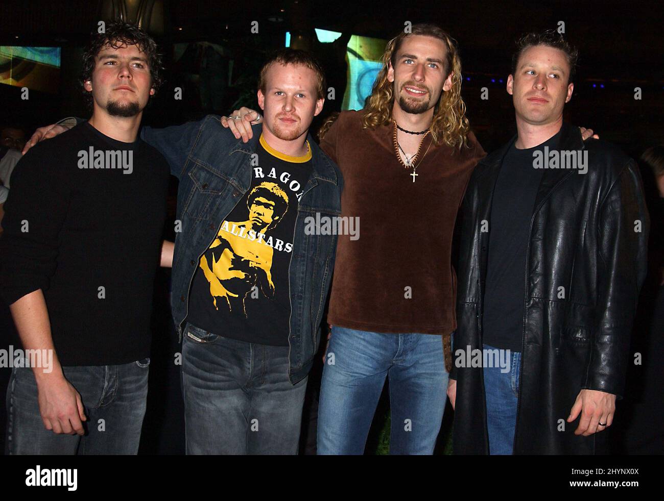 Nickelback 2002 hi-res stock photography and images - Alamy