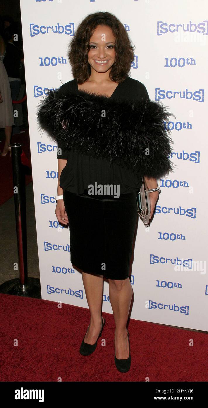 Judy Reyes attends the 'Scrubs' 100th Episode Celebration in Hollywood
