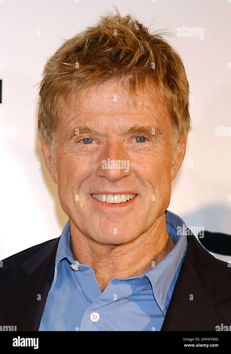 ROBERT REDFORD ATTENDS THE FIRST ANNUAL 'SHARE THE BEAT' BENEFITING TRANSPLANT AWARENESS GALA IN CALIFORNIA. PICTURE: UK PRESS Stock Photo