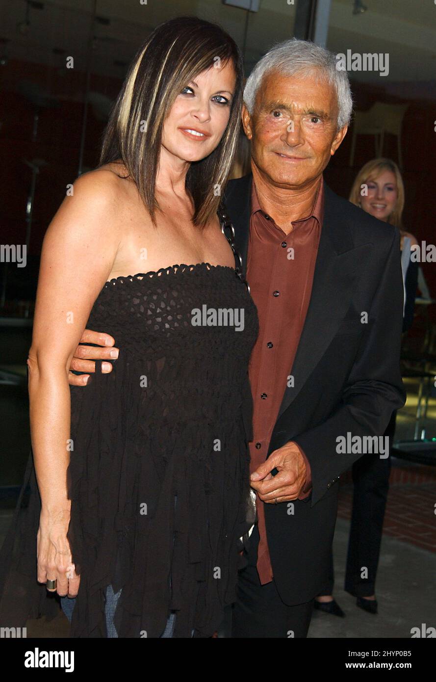VIDAL SASSOON & WIFE RONNIE ATTEND THE STELLA McCARTNEY STORE OPENING ON BEVERLY BLVD, WEST HOLLYWOOD. PICTURE: UK PRESS Stock Photo