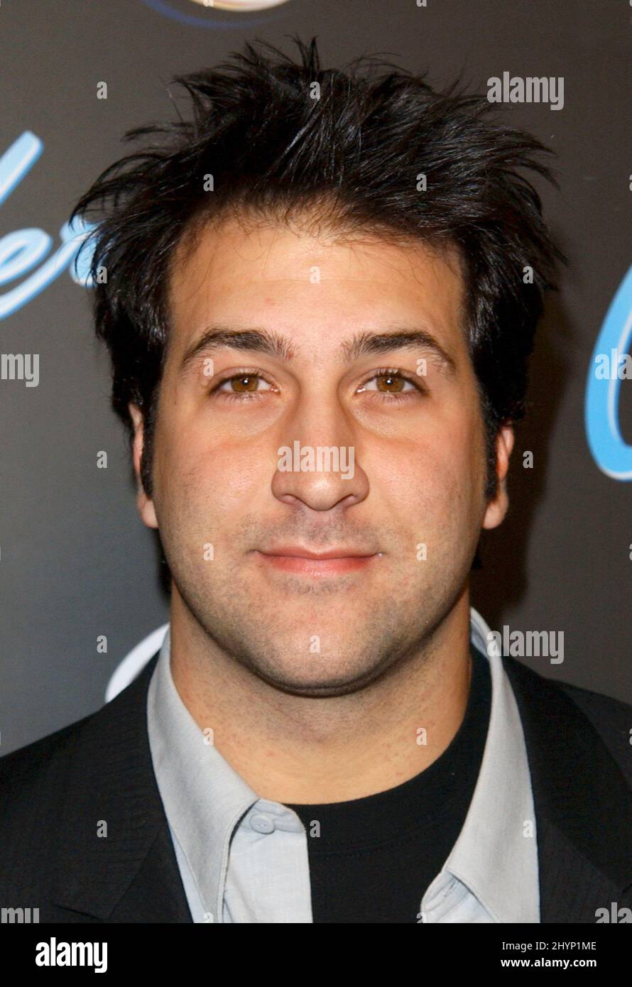 JOEY FATONE ATTENDS 'THE COOLER' PREMIERE IN HOLLYWOOD. PICTURE: UK PRESS Stock Photo