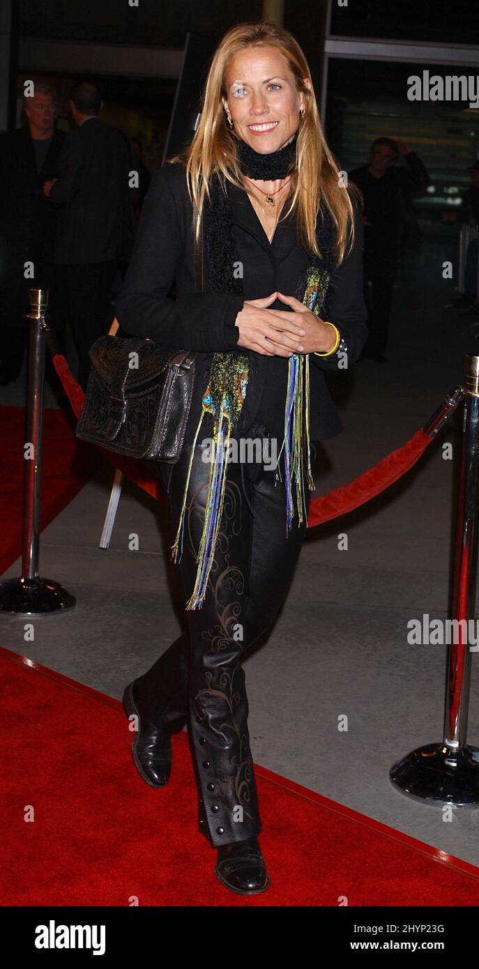 Sheryl Crow attends 'The Jacket' Screening in Hollywood. Picture: UK Press Stock Photo