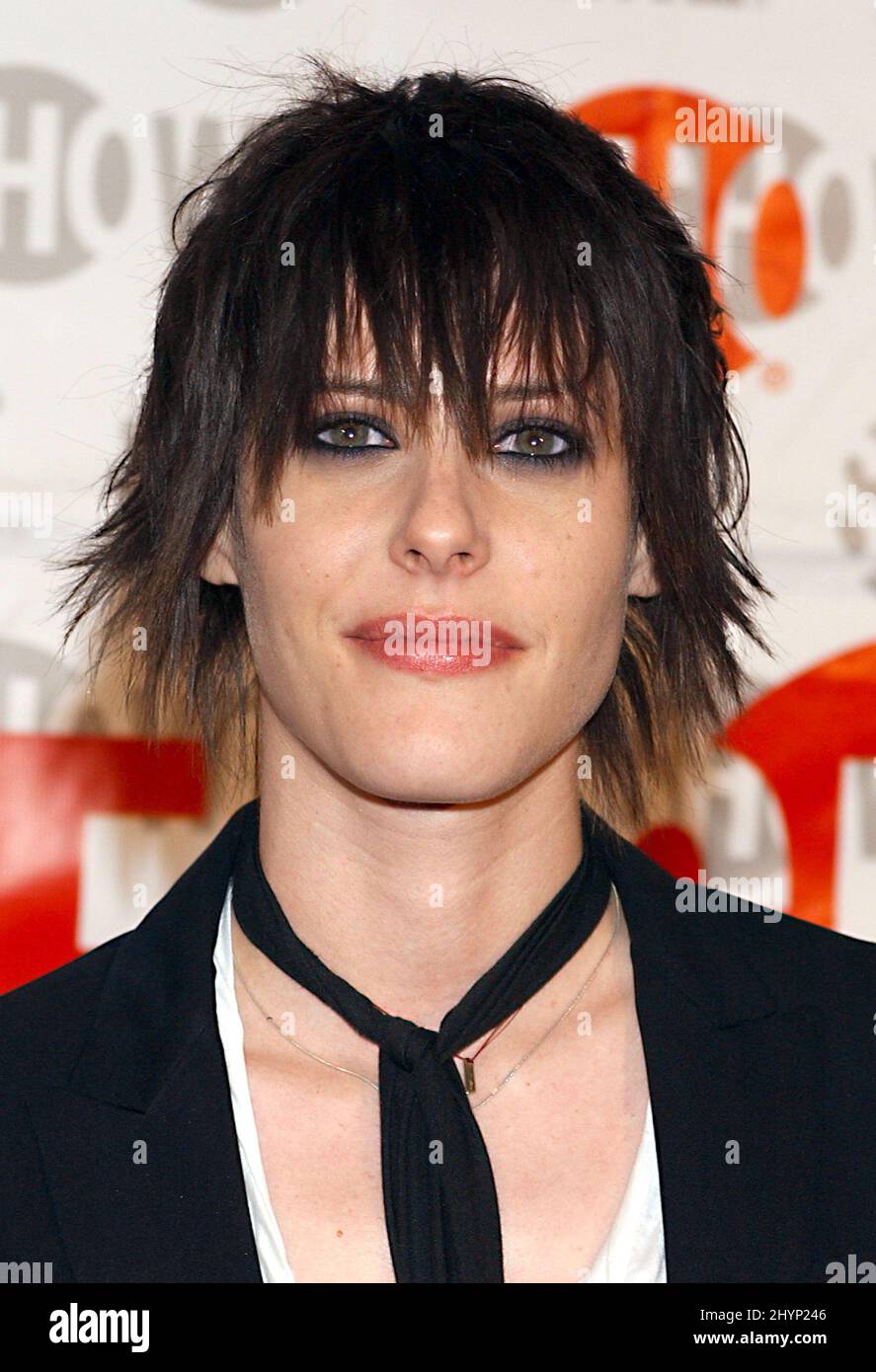 Katherine Moennig attends the 2nd Season Premiere of 'The L Word' in
