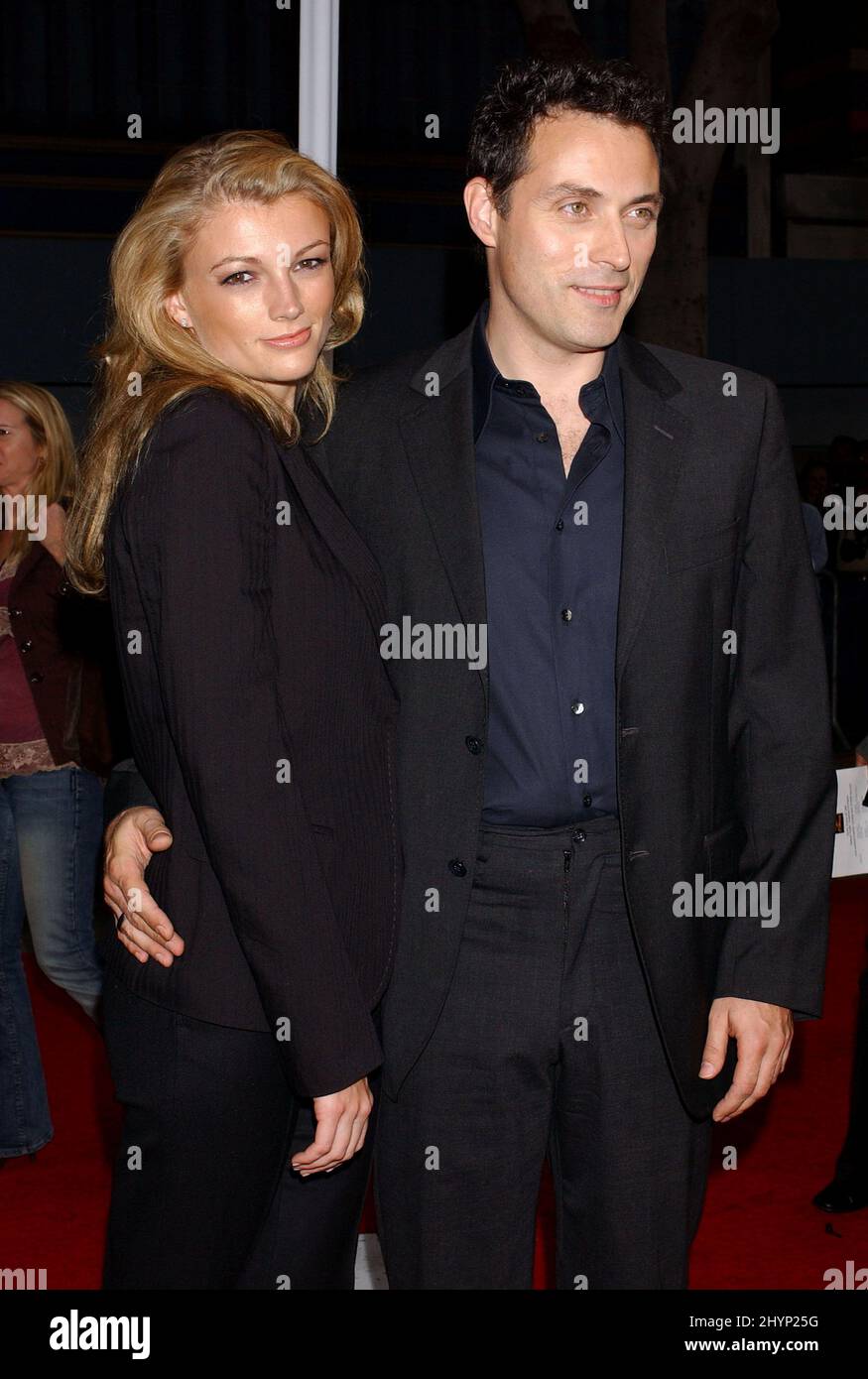 Rufus Sewell & Amy Gardner attend 'The Legend of Zorro' Los Angeles Premiere at The Orpheum