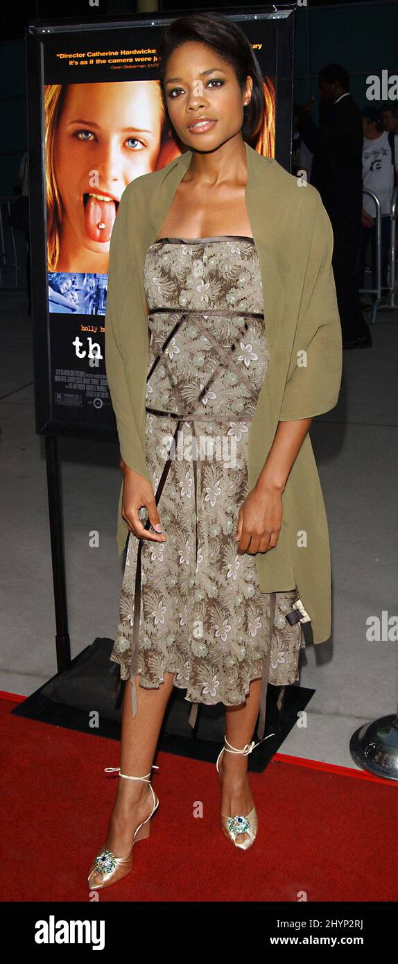 NAOMIE HARRIS ATTENDS THE 'THIRTEEN' FILM PREMIERE IN HOLLYWOOD. PICTURE: UK PRESS Stock Photo