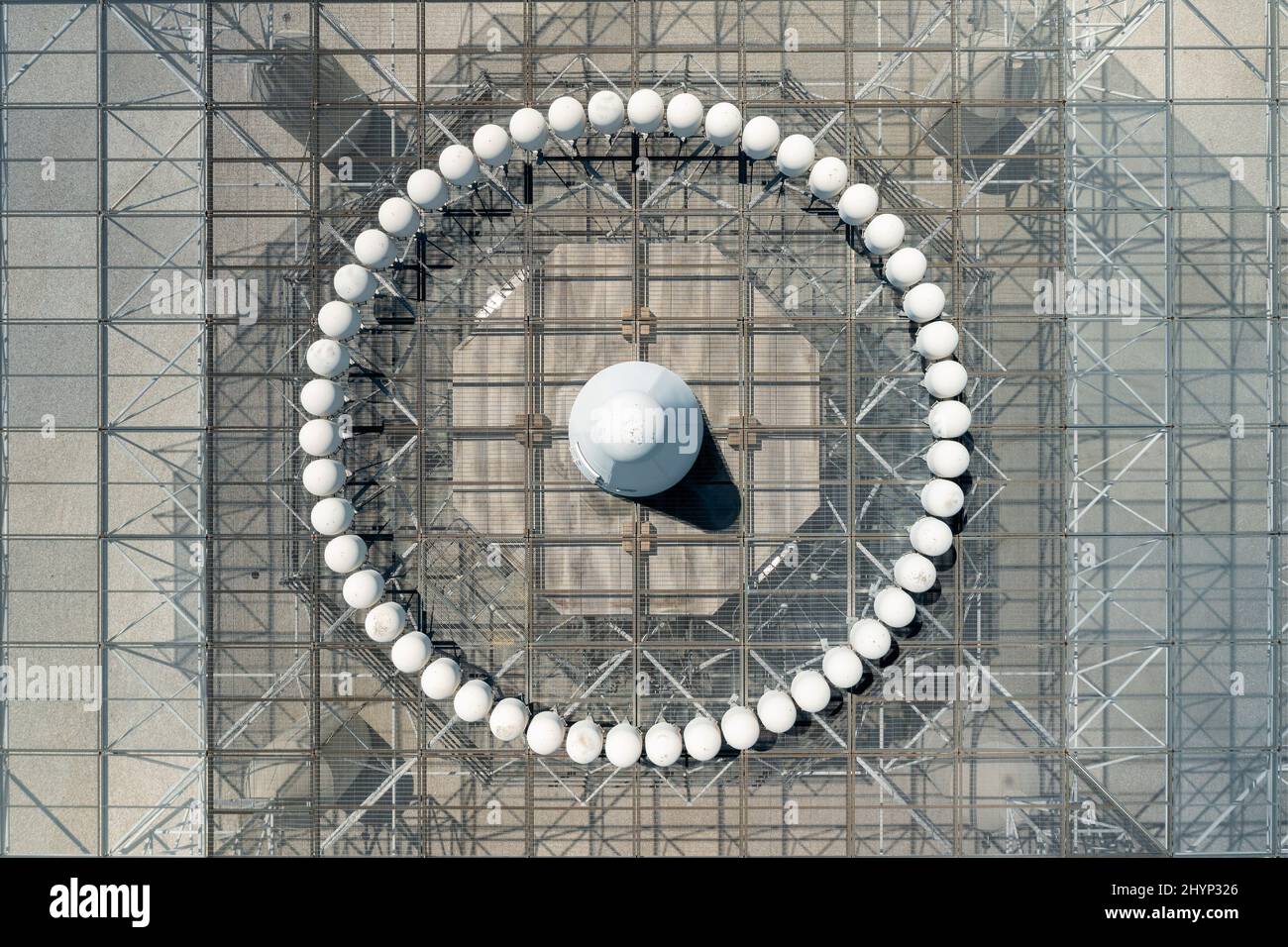 Very High Frequency (VHF) OmniDirectional Range (VOR) base station for