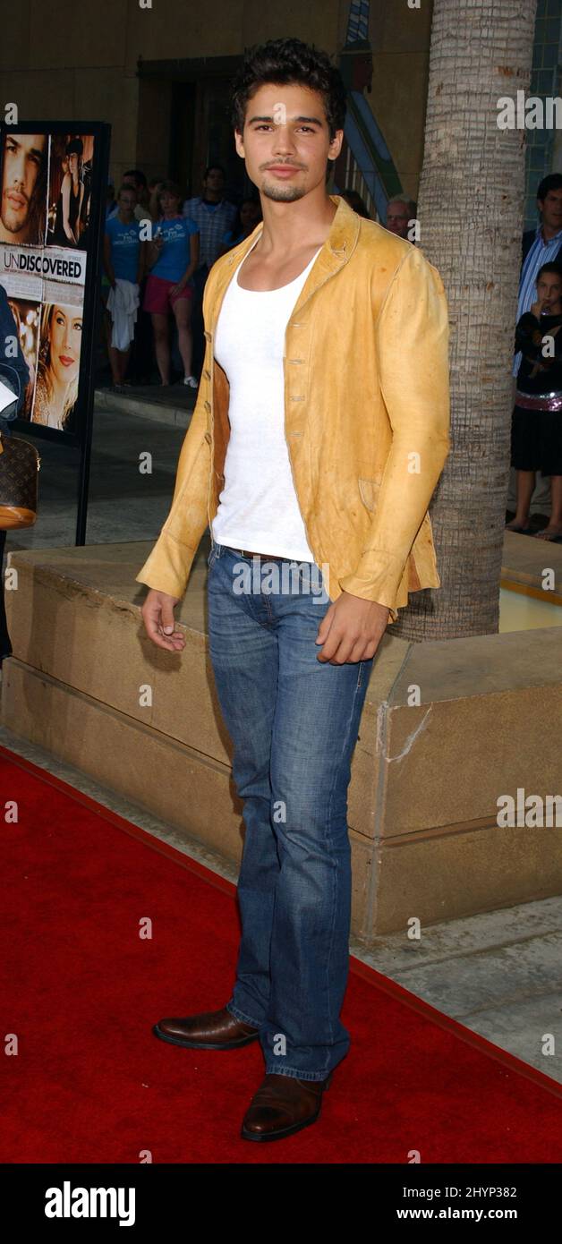 Steven Strait attends the 'Undiscovered' Los Angeles Premiere at the Egyptian Theater in Hollywood. Picture: UK Press Stock Photo