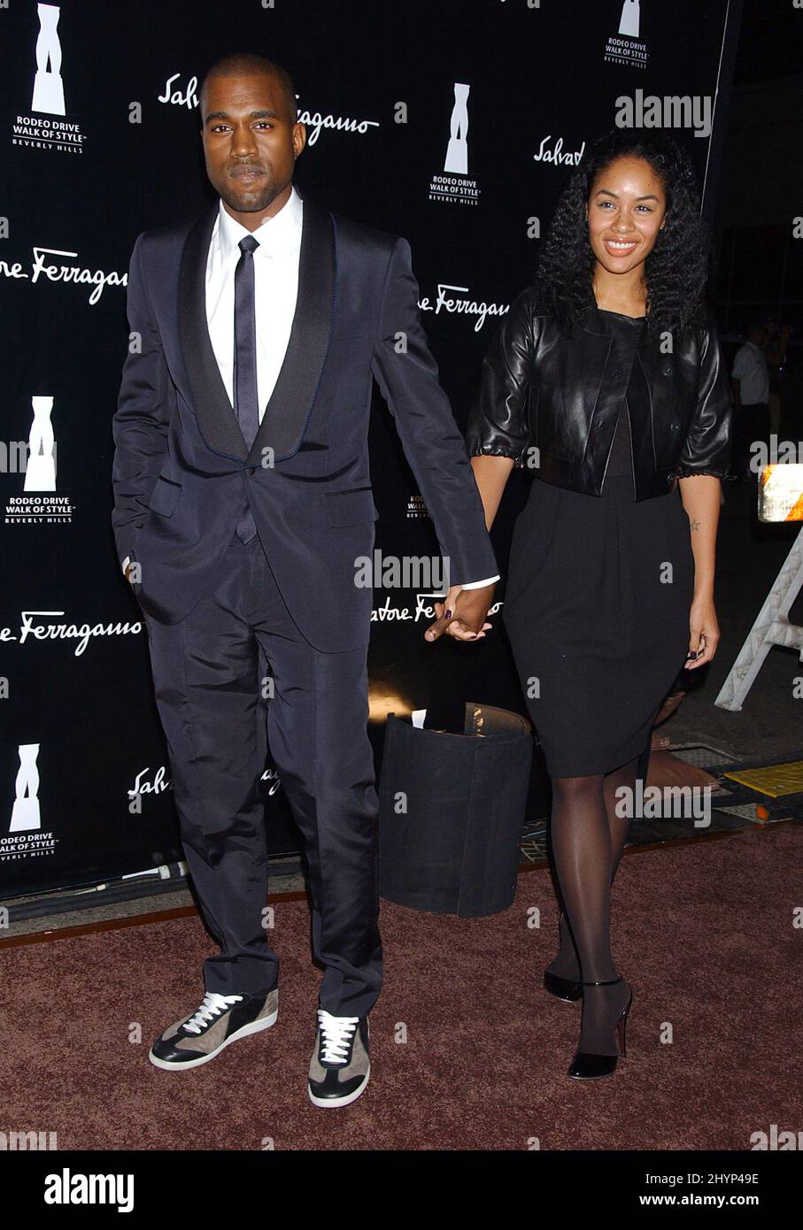 Kanye West and Alexis Phifer Takashi Murakami honors Louis Vuitton