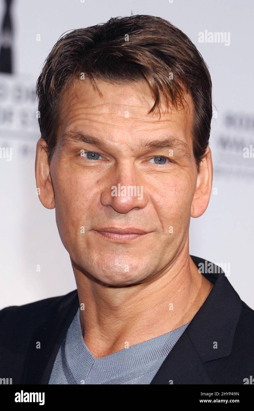 Patrick Swayze attends the Rodeo Drive Walk Of Style Awards. Picture: UK Press Stock Photo