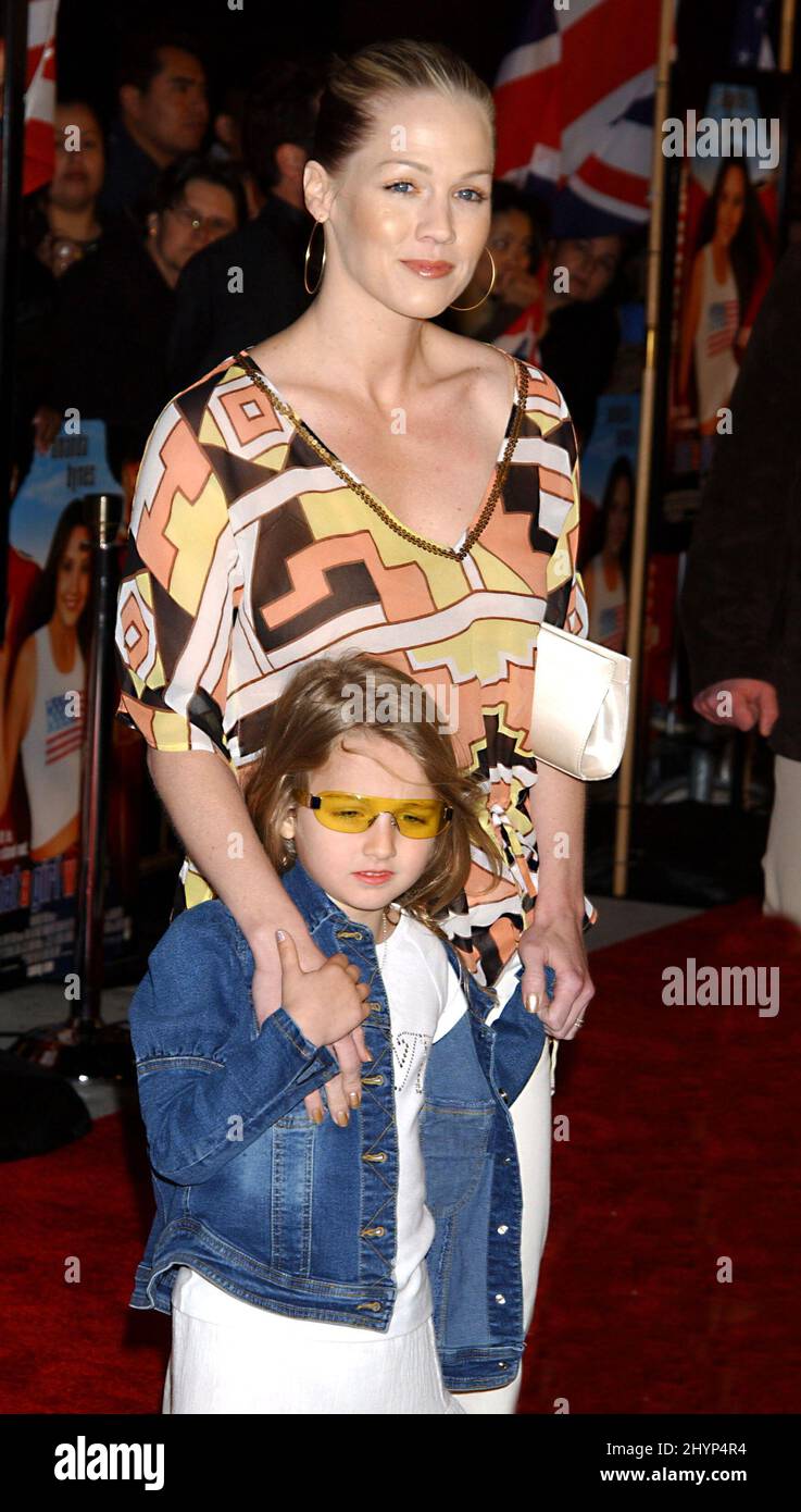 JENNIE GARTH & DAUGHTER LUCA BELLA ATTEND THE 'WHAT A GIRL WANTS