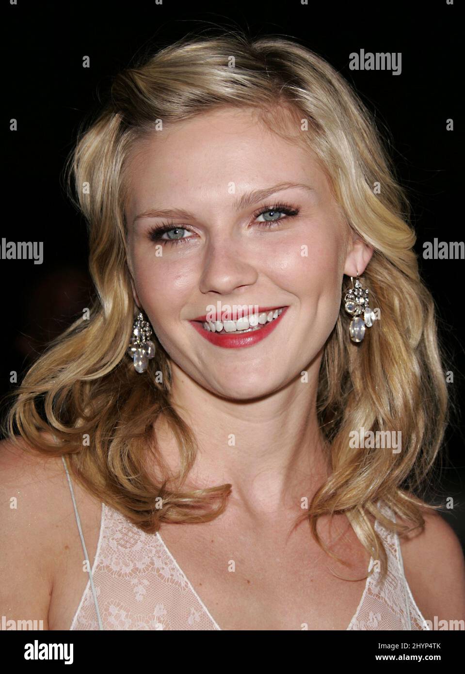 Kirsten Dunst attends the 'Wimbledon' World Premiere in Beverly Hills