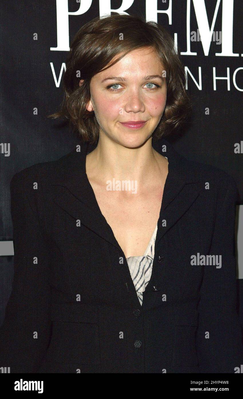 MAGGIE GYLLENHAAL ATTENDS THE 10th ANNUAL PREMIERE WOMEN IN HOLLYWOOD LUNCHEON. PICTURE: UK PRESS Stock Photo