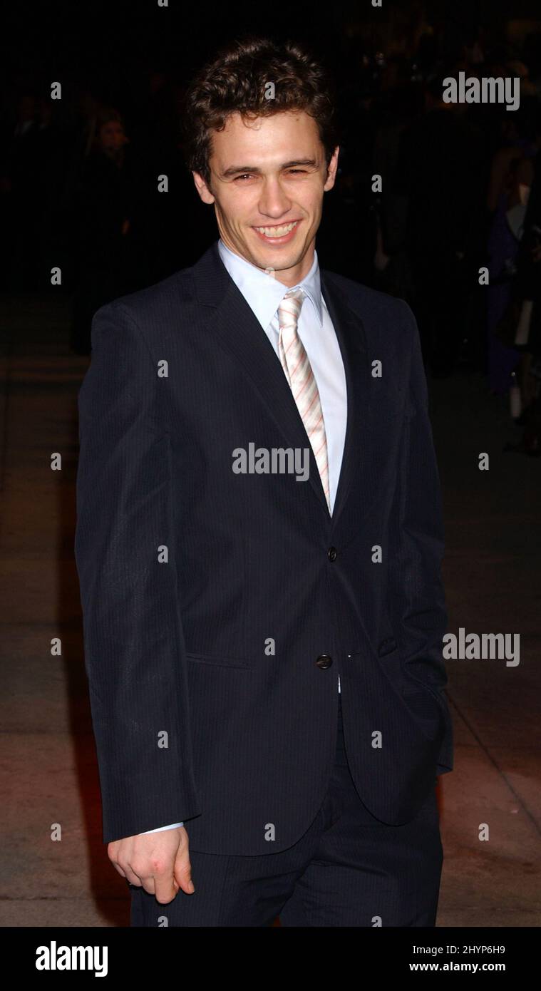 James Franco attends the Vanity Fair Oscar Party at Mortons, Beverly