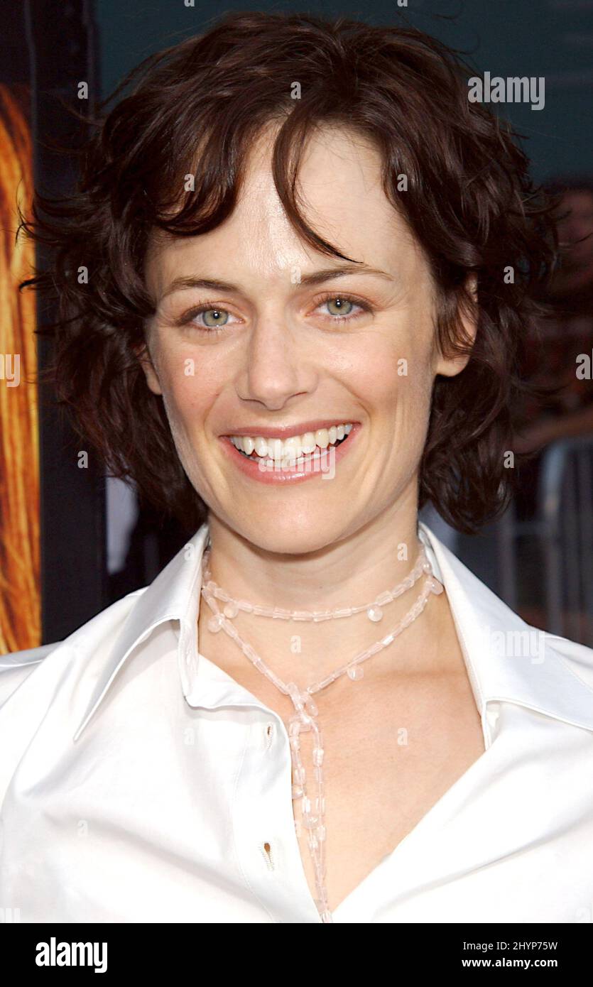 SARAH CLARKE ATTENDS THE 'THIRTEEN' FILM PREMIERE IN HOLLYWOOD. PICTURE: UK PRESS Stock Photo