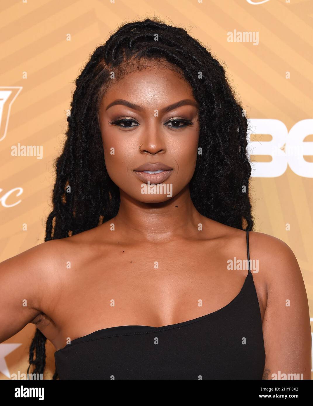 Javicia Leslie attending the American Black Film Festival Honors Awards Ceremony event held at