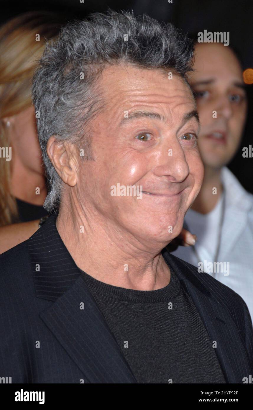 Dustin Hoffman attends the 'Stranger Than Fiction' US Premiere in Hollywood. Picture UK Press