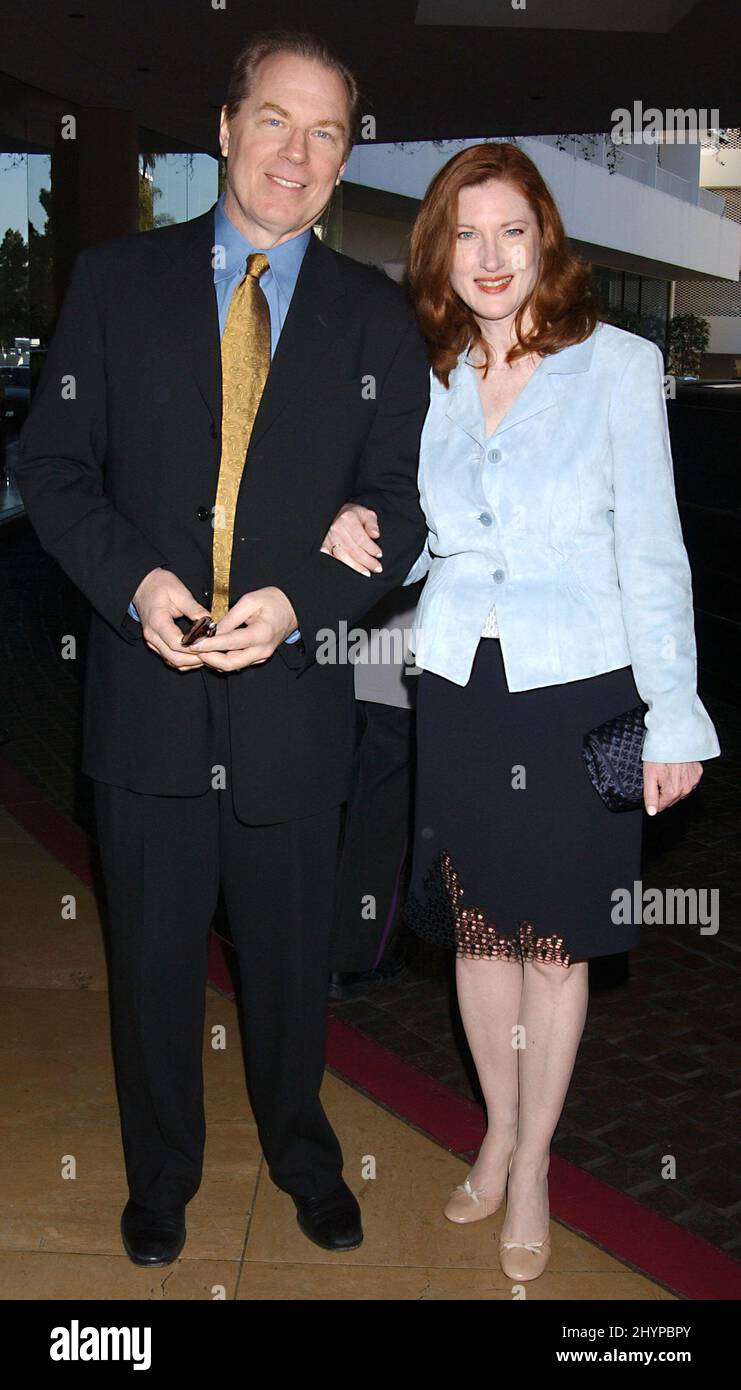 MICHAEL MCKEAN & ANNETTE O'TOOLE ATTEND THE 76th ANNUAL ACADEMY AWARDS NOMINEE LUNCHEON IN BEVERLY HILLS. PICTURE: UK PRESS Stock Photo