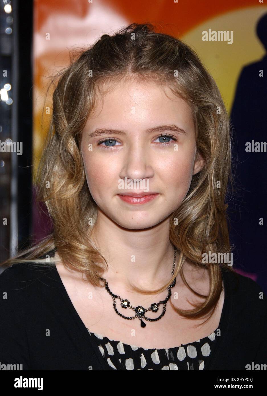 Eliza Bennett attends the 'Nanny McPhee' US Premiere in Hollywood